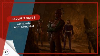 BG3 Act 1 Checklist