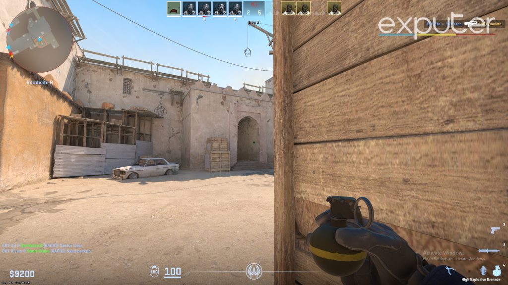 CS2 CT Grenade Spot