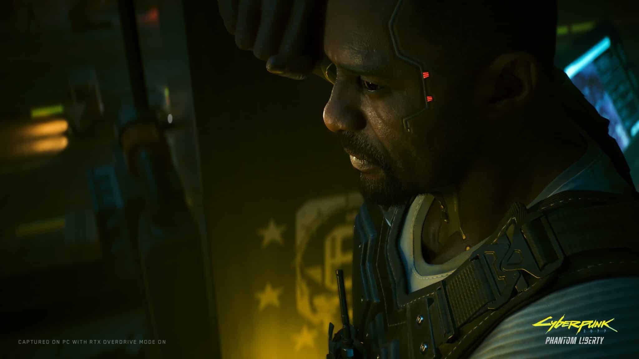 Cyberpunk 2077: Phantom Liberty on GeForce Now, Featuring Idris Elba's Solomon Reeds