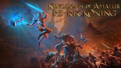 The poster for Kingdoms of Amalur Re-Reckoning.