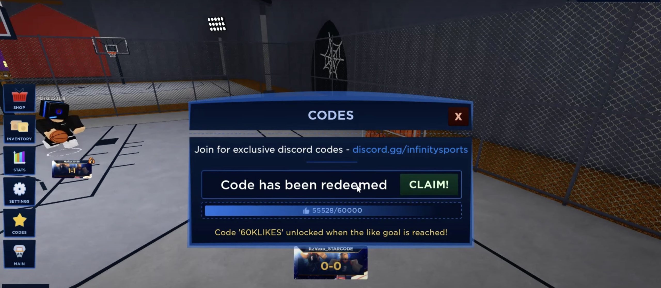 Redeeming Basketball Legends Codes.