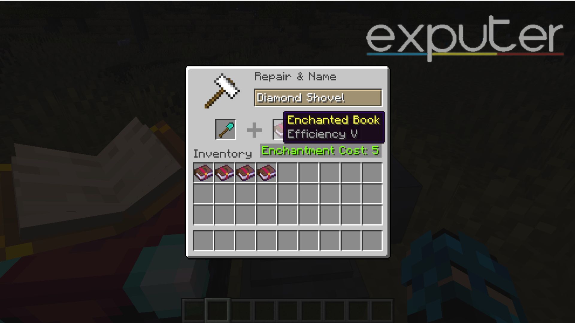 Best Enchantments For Shovel In Minecraft