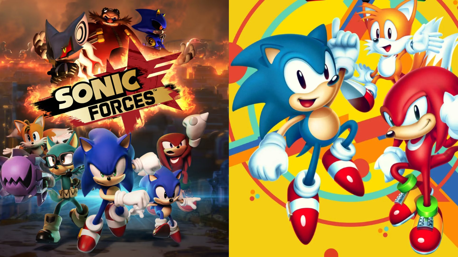 Sonic Forces vs Sonic Mania