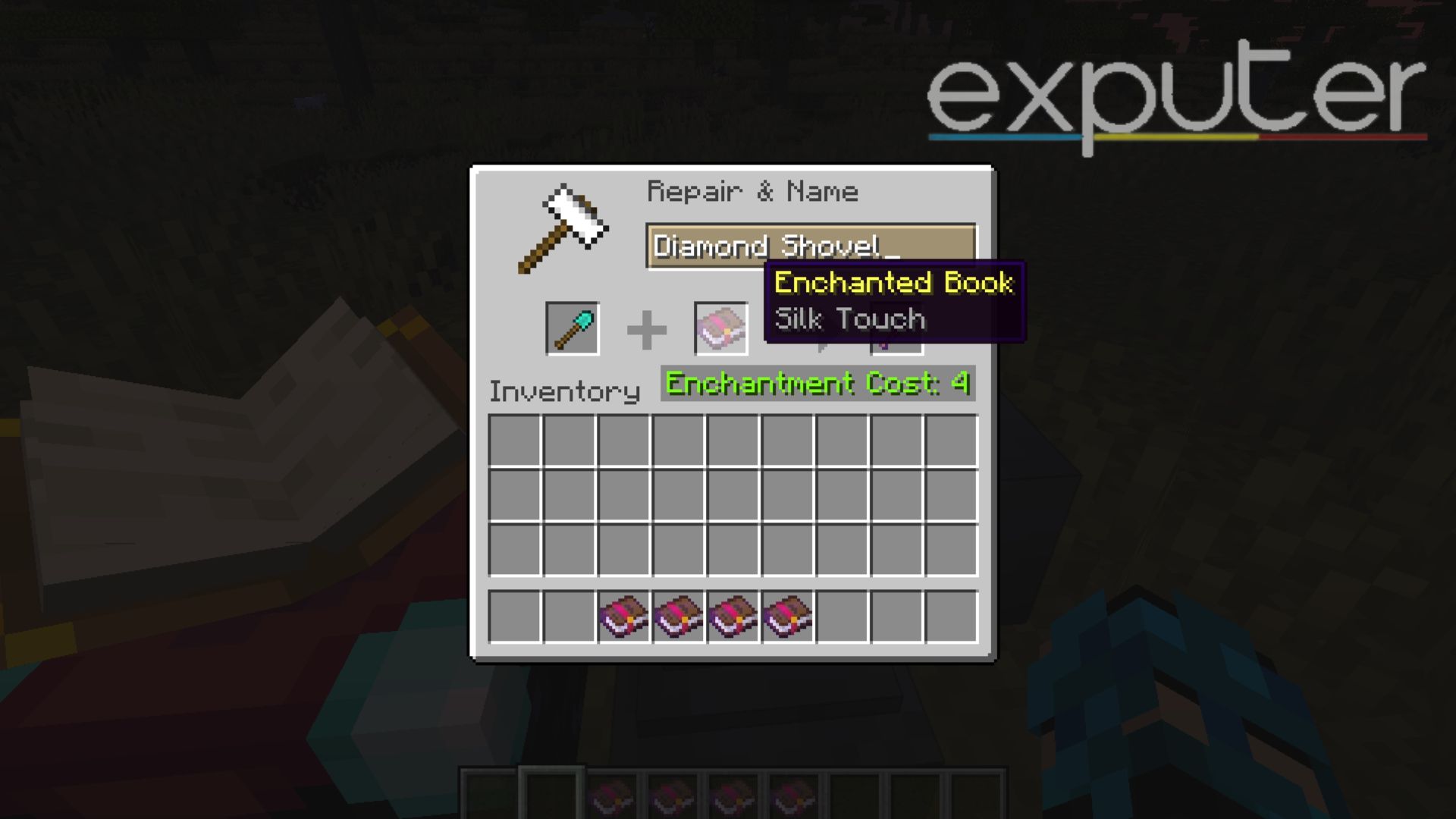 Best Enchantments For Shovel In Minecraft