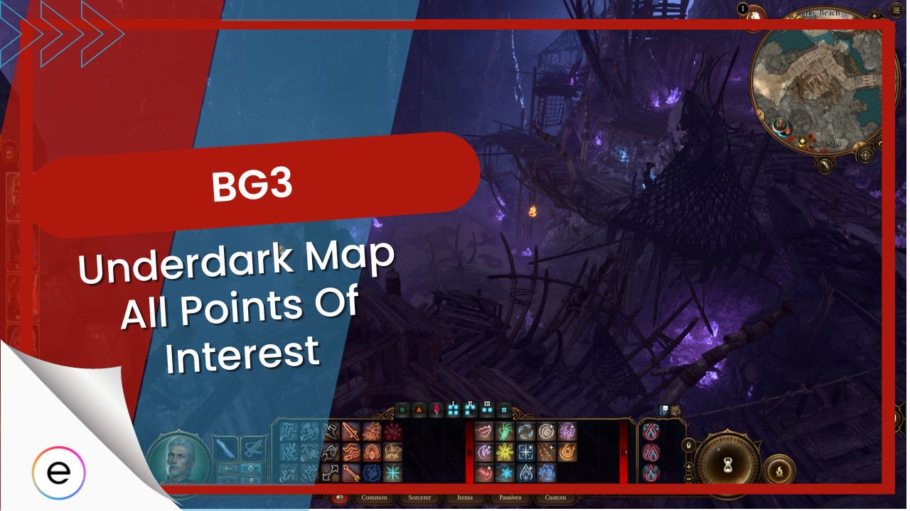 BG3 Underdark Map All Points Of Interest With Pictures EXputer Com   BG3 Underdark Map Featured Image 