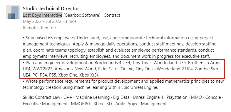 Borderlands 4 and Tiny Tina's Wonderlands 2 Spotted