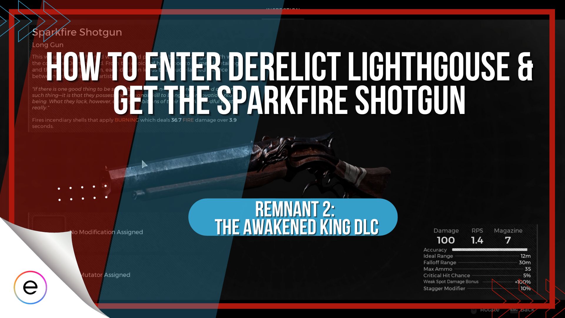 How To Get Sparkfire Shotgun in Remnant 2 - The Awakened King