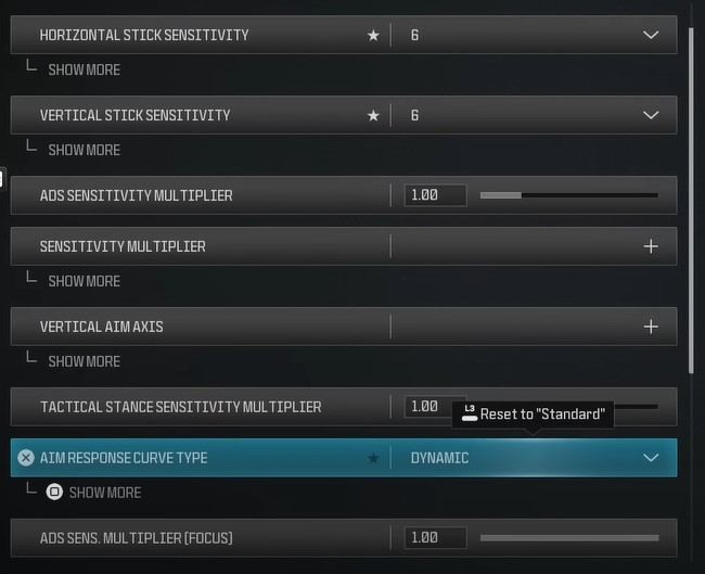 best mw3 aiming settings