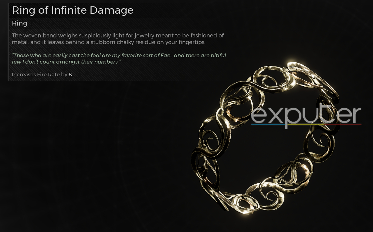 Ring of Infinite Damage remnant 2