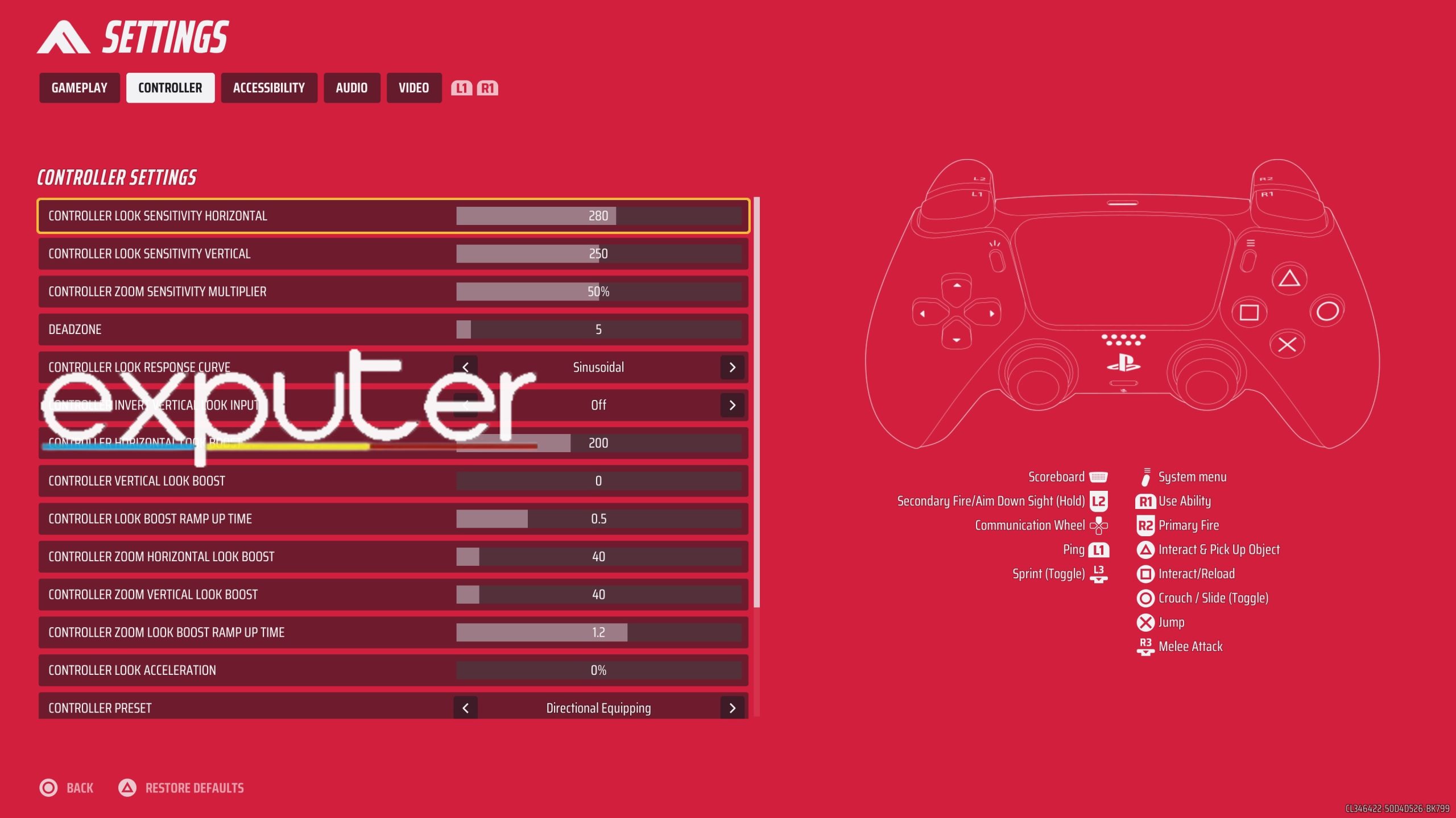 the finals best controller settings