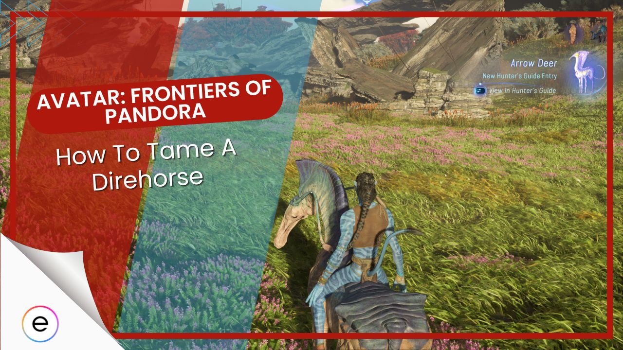 Avatar Frontiers Of Pandora How To Tame A Direhorse