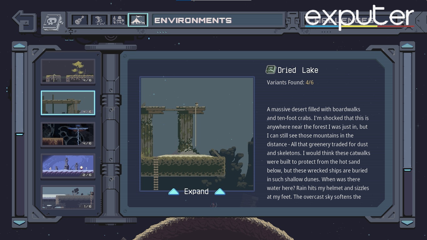 Risk of Rain Returns Environment Logs - Dried Lake