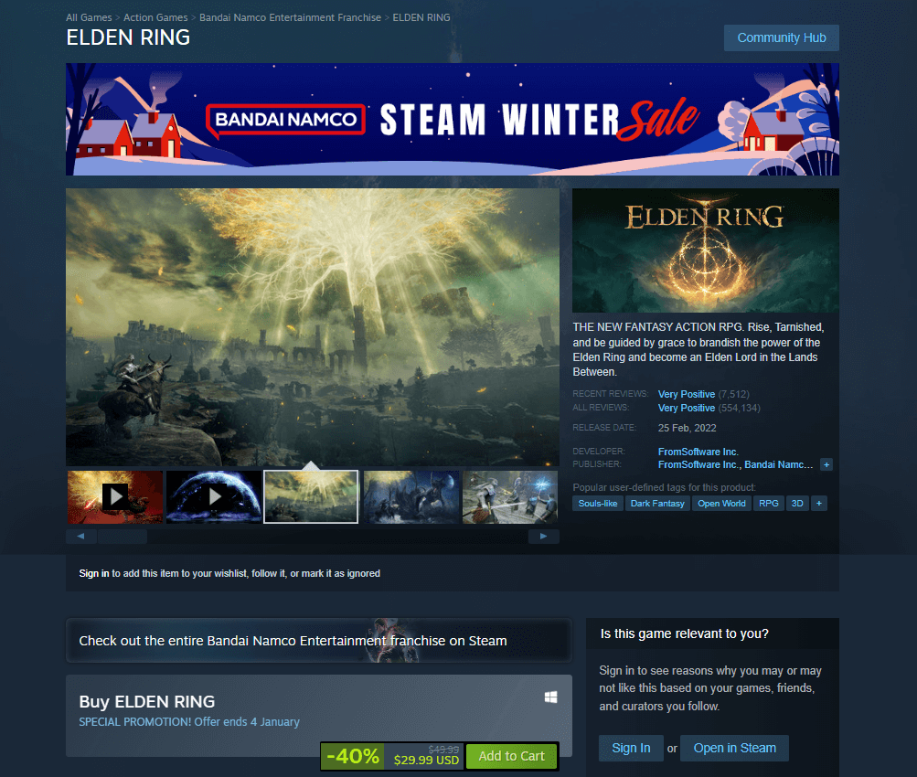 Elden Ring on Steam