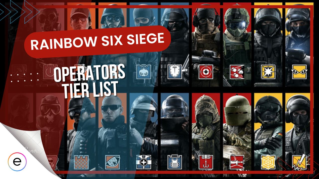 Rainbow Six Siege Tier List [All Operators Ranked 2024]