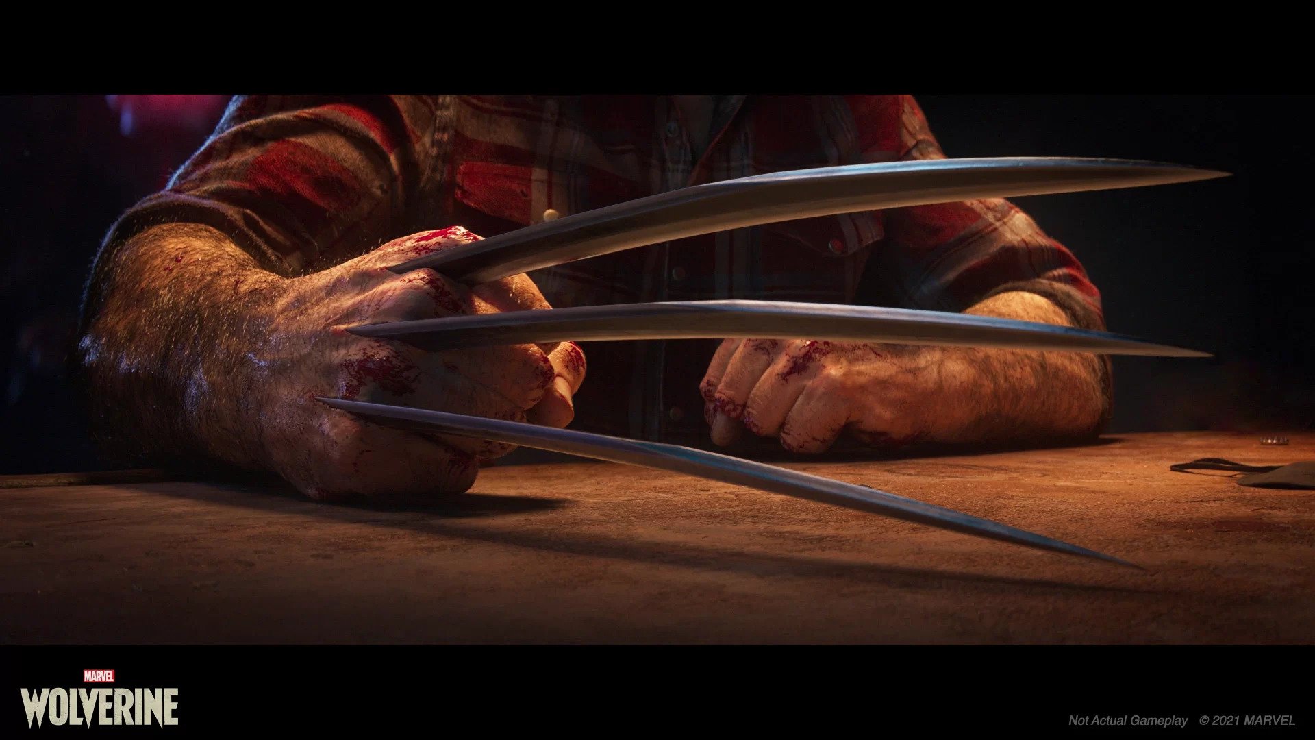 Screenshot from Marvel's Wolverine teaser by Insomniac Games.