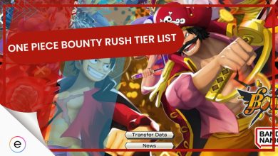 Picture of the main menu of one piece bounty rush