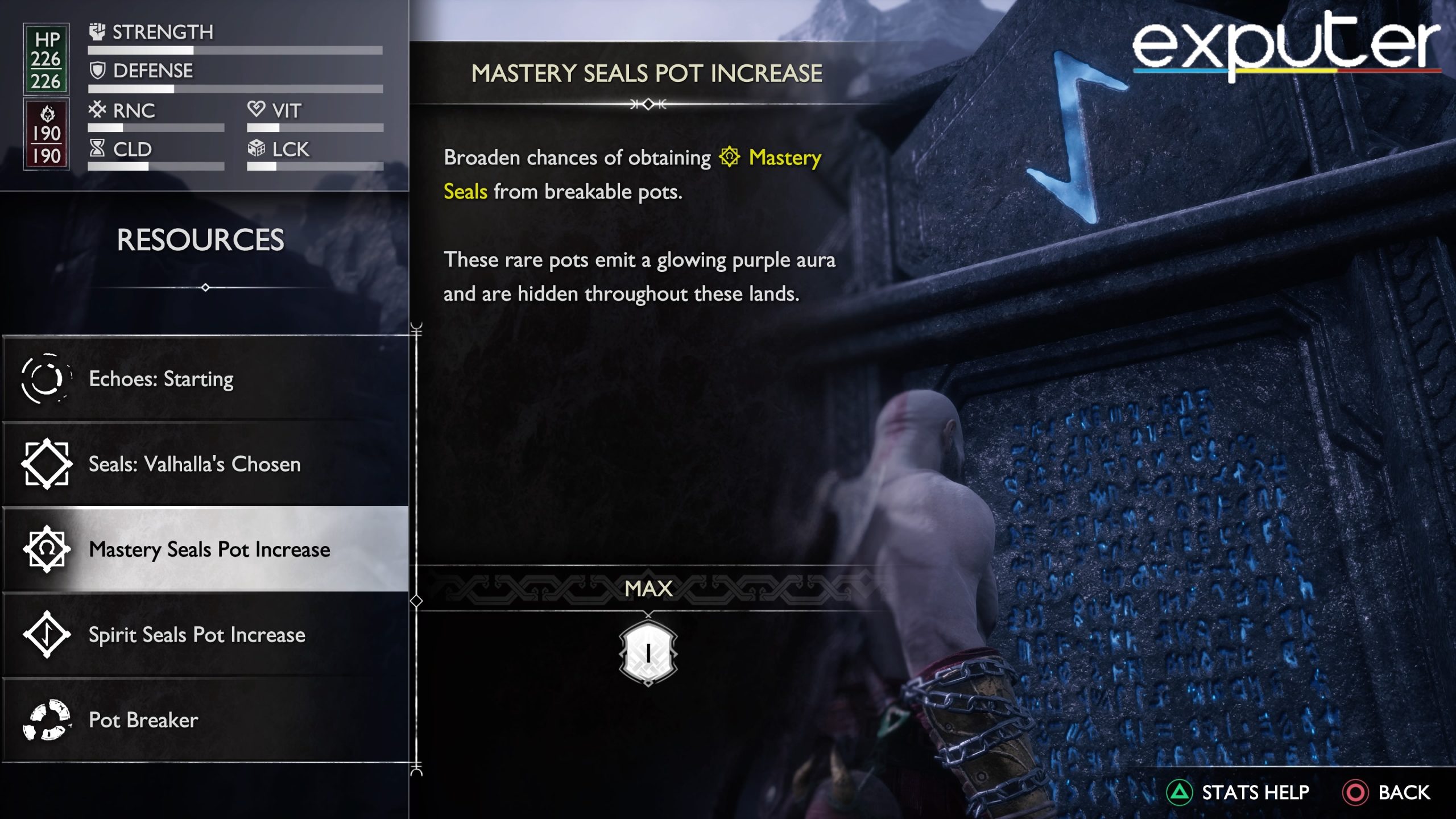 gow ragnarok valhalla best ways to get mastery seals