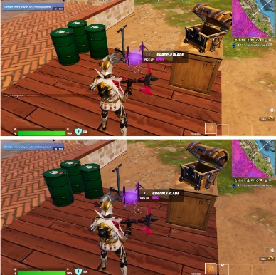 fortnite reflections comparison