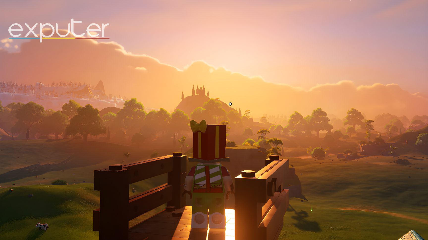 Sunrise in LEGO Fortnite