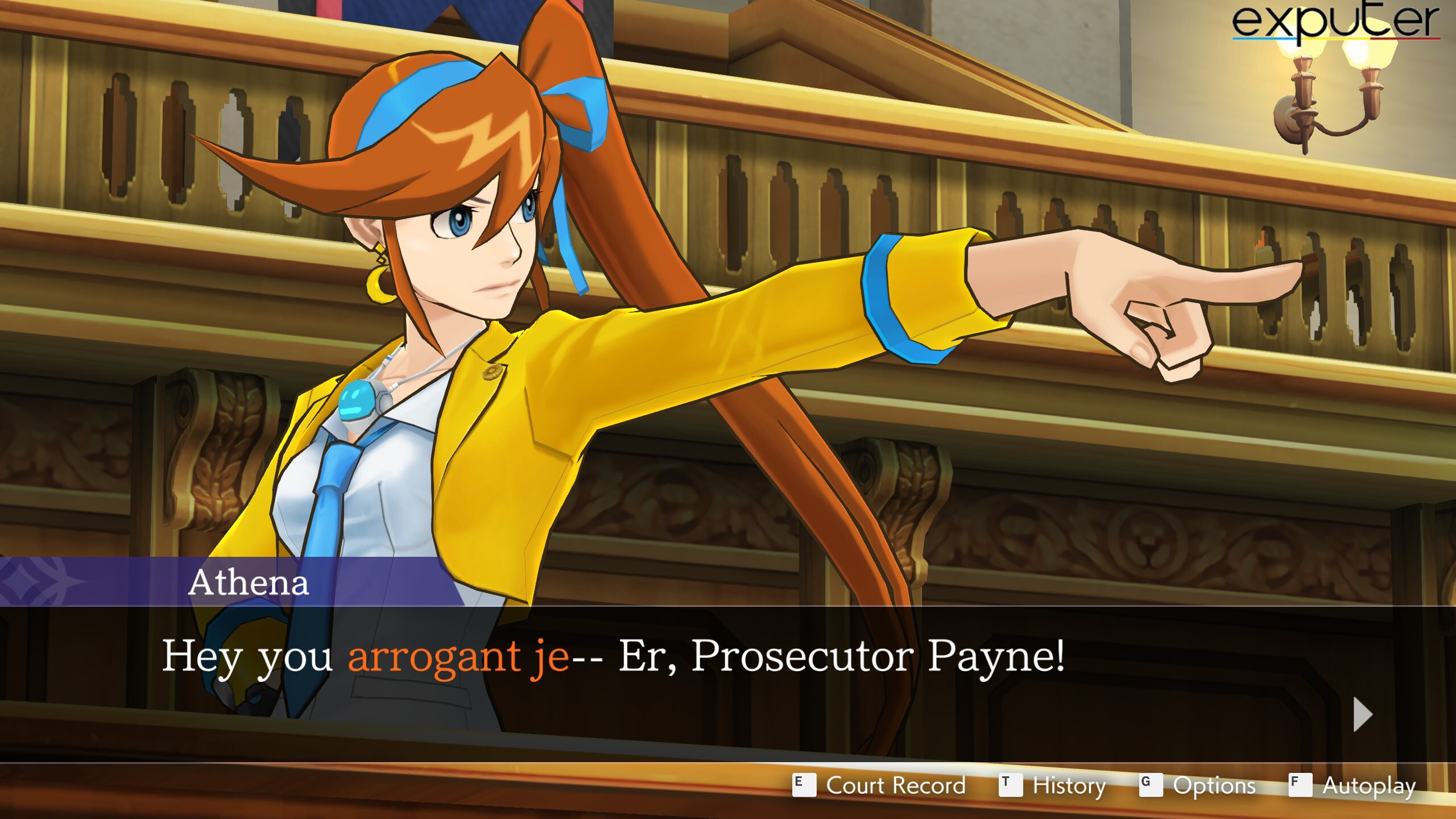 Apollo Justice Athena