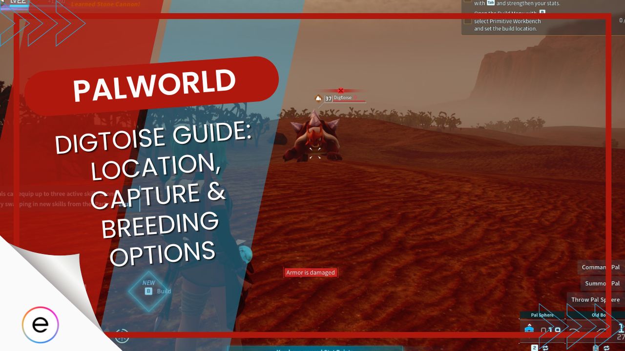Palworld Digtoise: Location, Capture, Stats, Breeding Options - eXputer.com