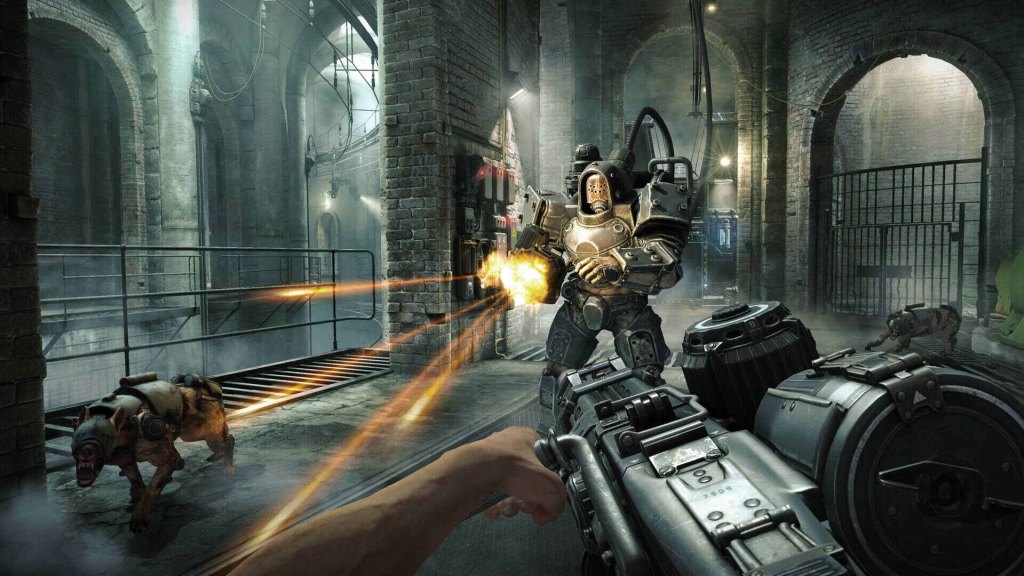 Wolfenstein: The Old Blood in first-person