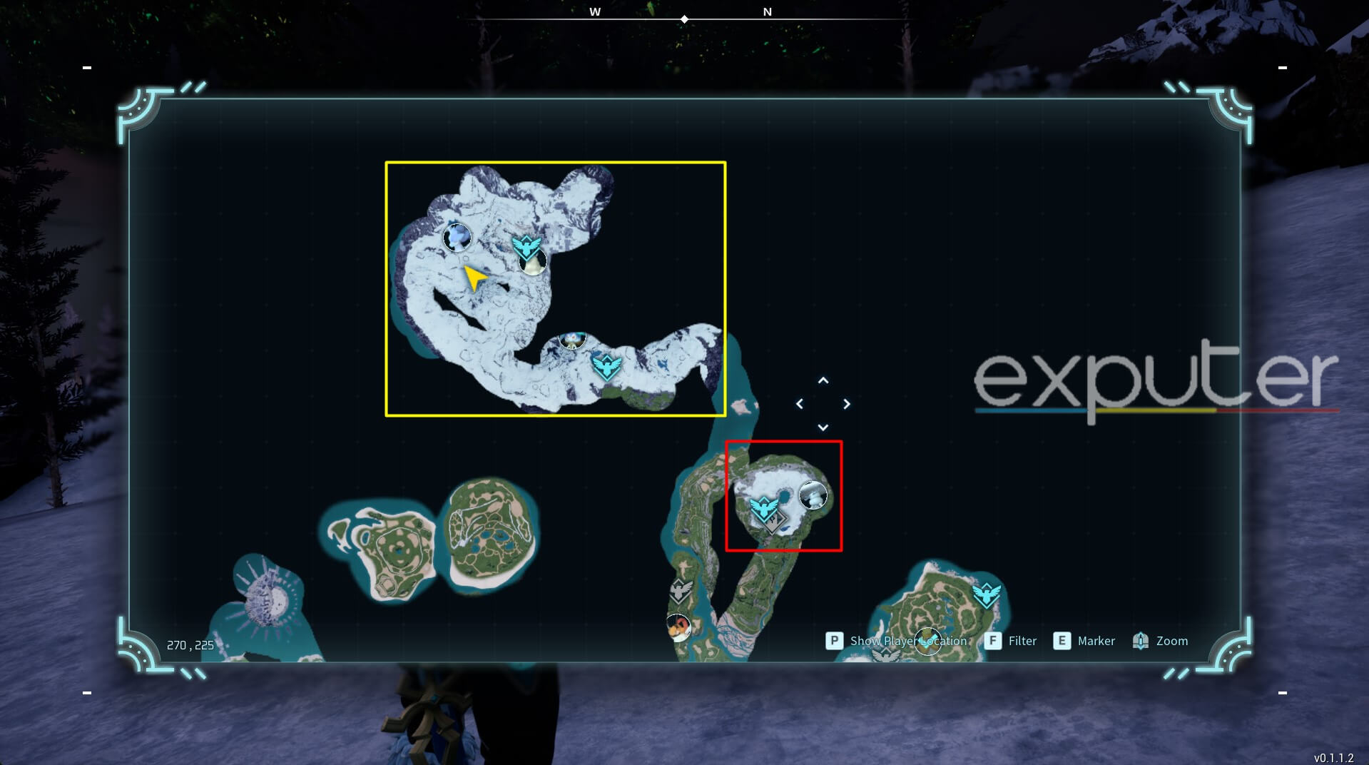 large frozen eggs locations