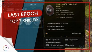 Best Shields in Last Epoch