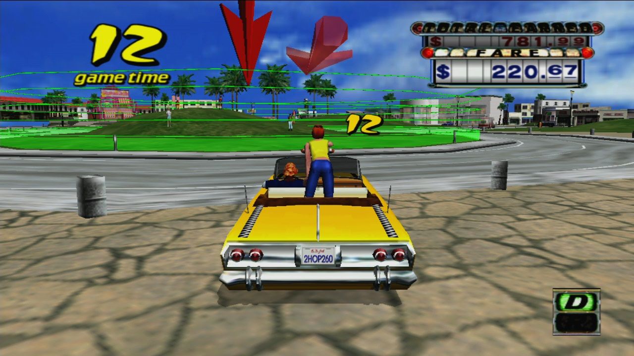 Crazy Taxi Gameplay