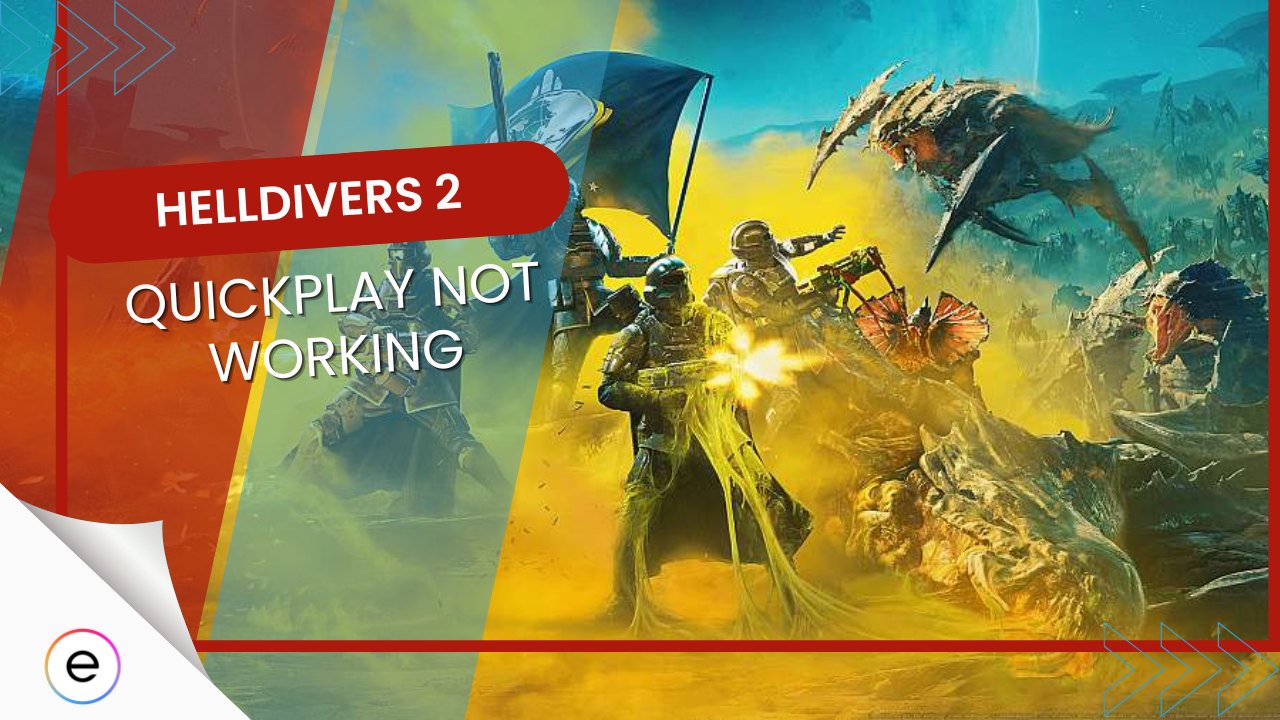 How To Fix Helldivers 2 Quickplay Not Working [PS5, PC]