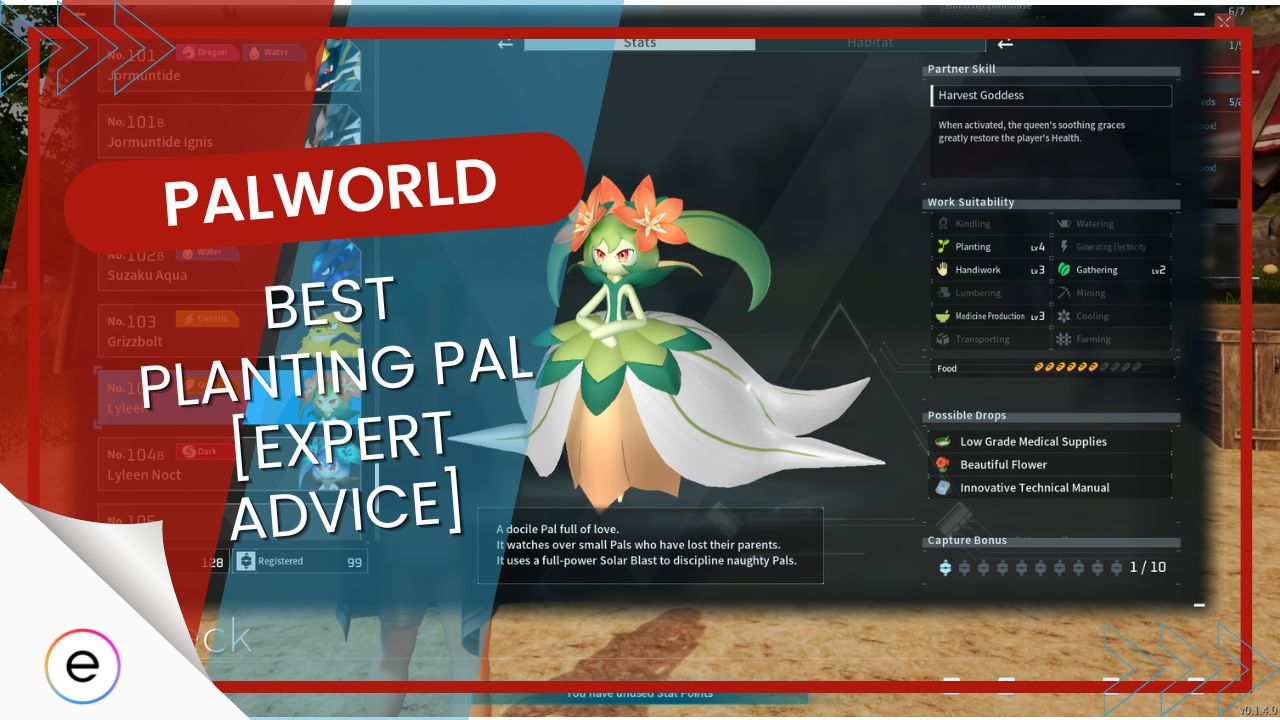 Palworld: Here Are The Best Planting Pals - eXputer.com