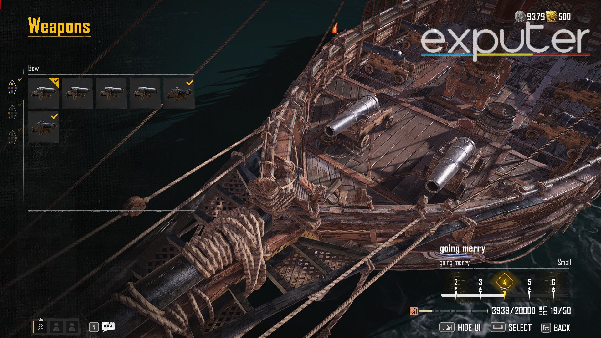 Skull and Bones Ship Customization