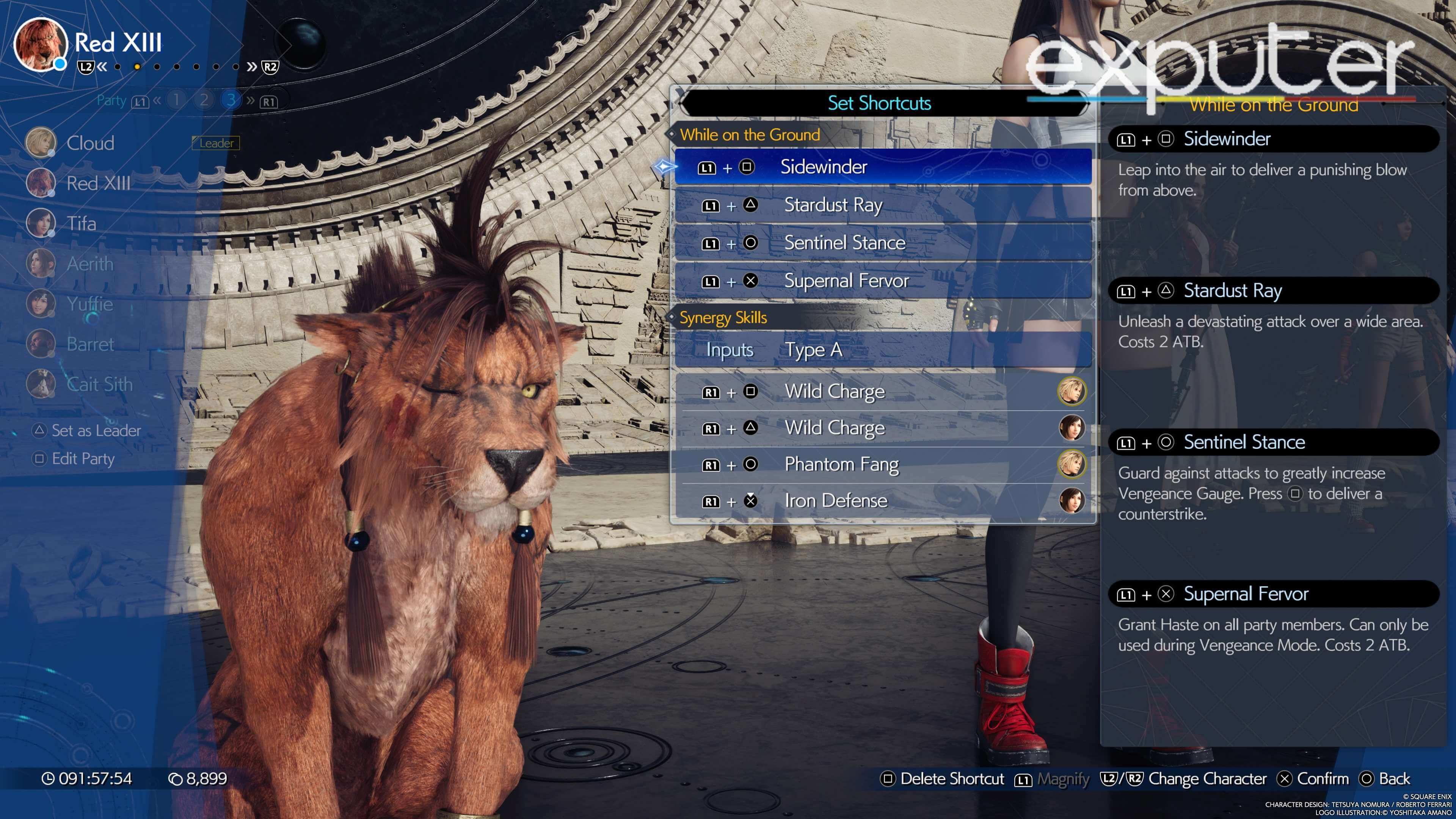 Red XIII build FF7 Rebirth