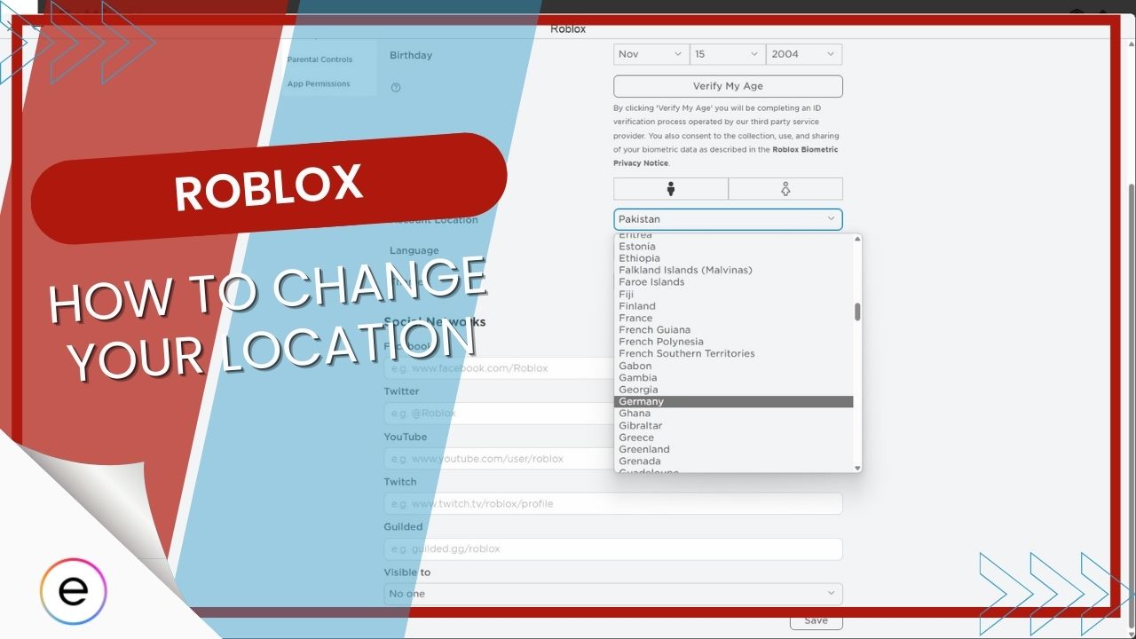 Roblox: How To Change Your Location [Quick Explanation] - eXputer.com