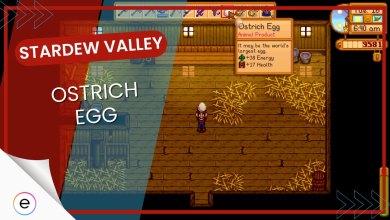 Ostrich Egg Stardew Valley