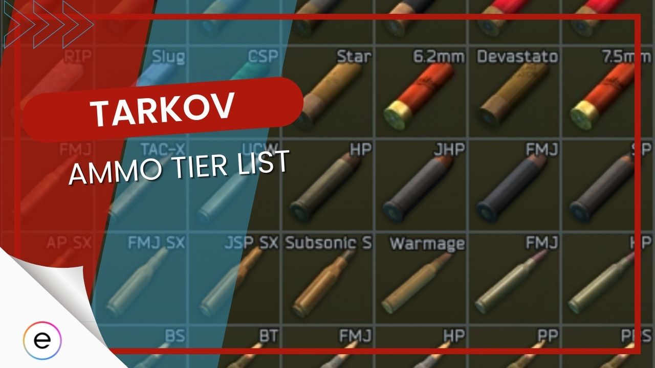 Уровневый список боеприпасов для побега из Таркова [все боеприпасы по рейтингу]