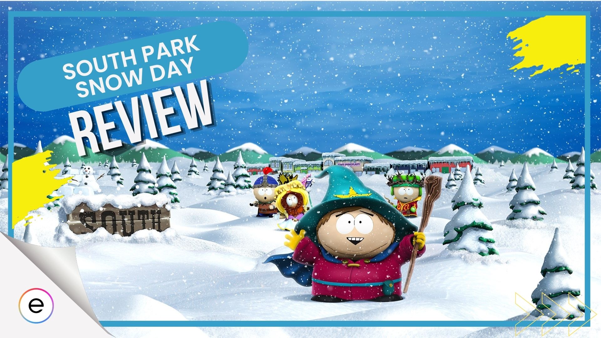 Южный парк: Обзор снежного дня – неудачное прибытие в сериале