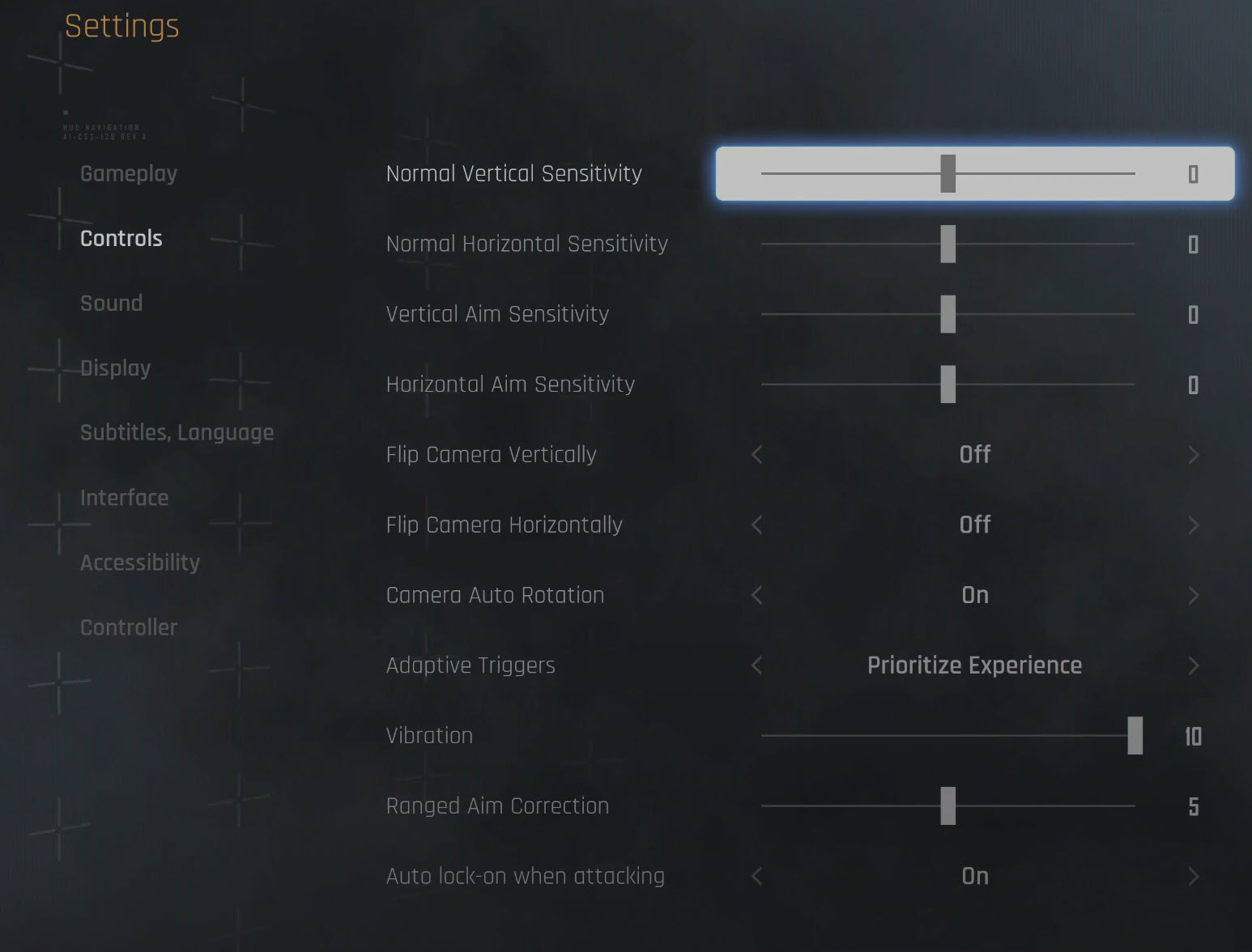 Controls Settings in Stellar Blade