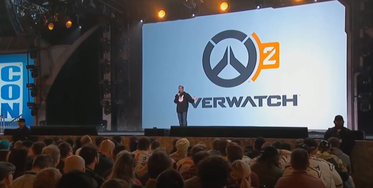 Jeff Kaplan At The Overwatch 2 Showcase Panel.