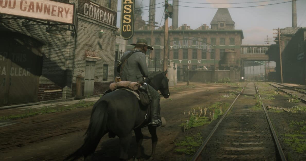 Riding A Horse In Saint Denis