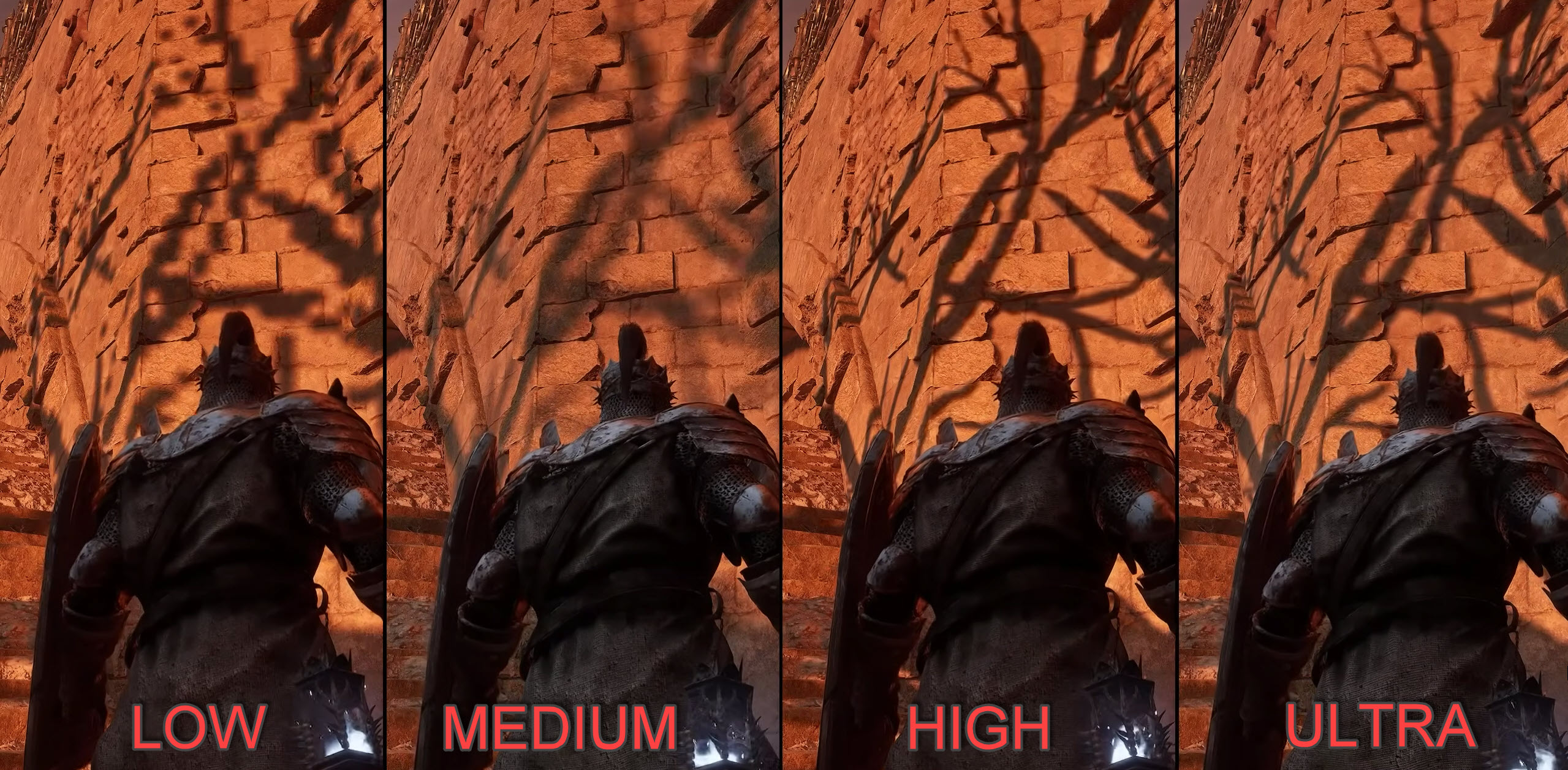 Shadows Comparison LOTF