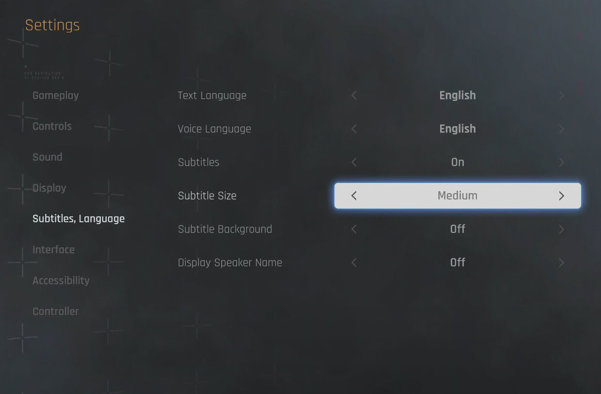 Stellar Blade Language Options