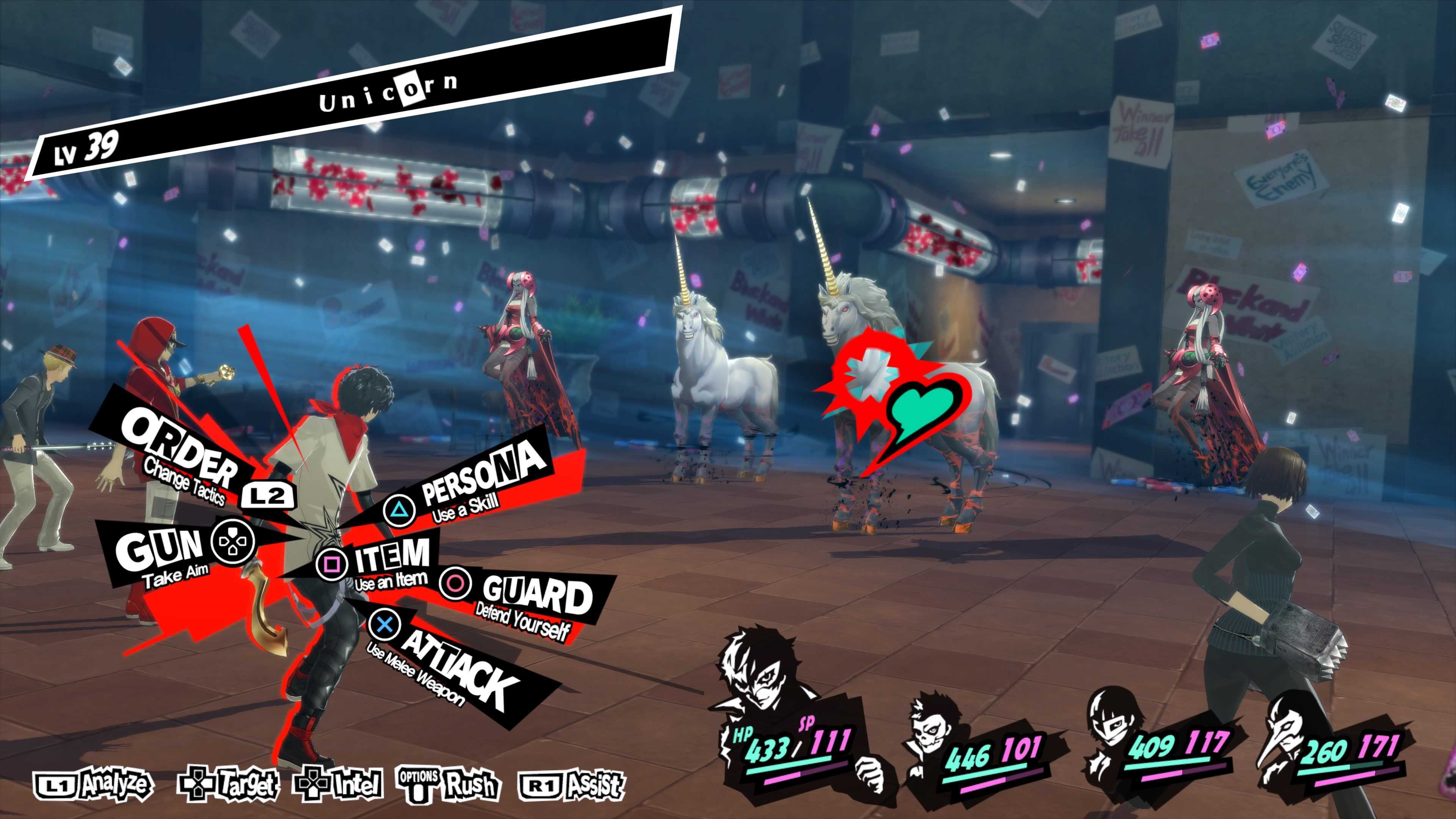 persona 5 royal combat