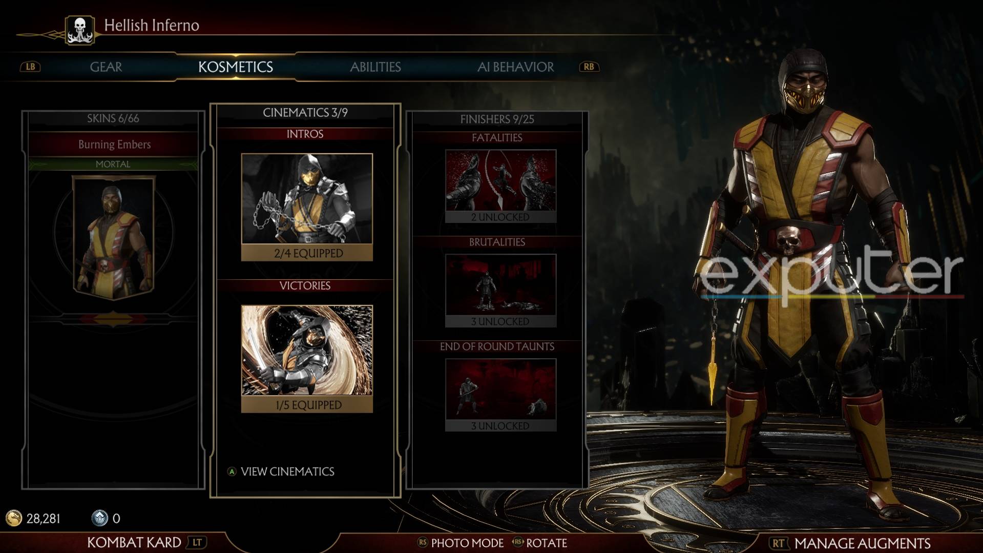 mk11 variations