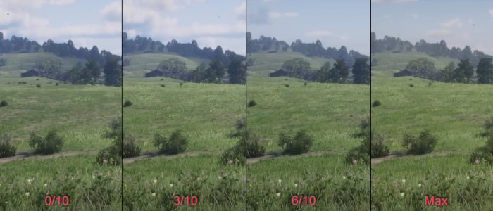 Grass LOD RDR2