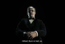 Alfred in Batman: Arkham Knight's Game Over Screen