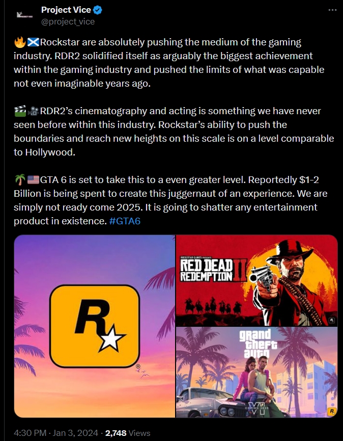 Everyone is extremely hopeful of Rockstar Games to completely nail down GTA 6's execution | Image Source: Steam