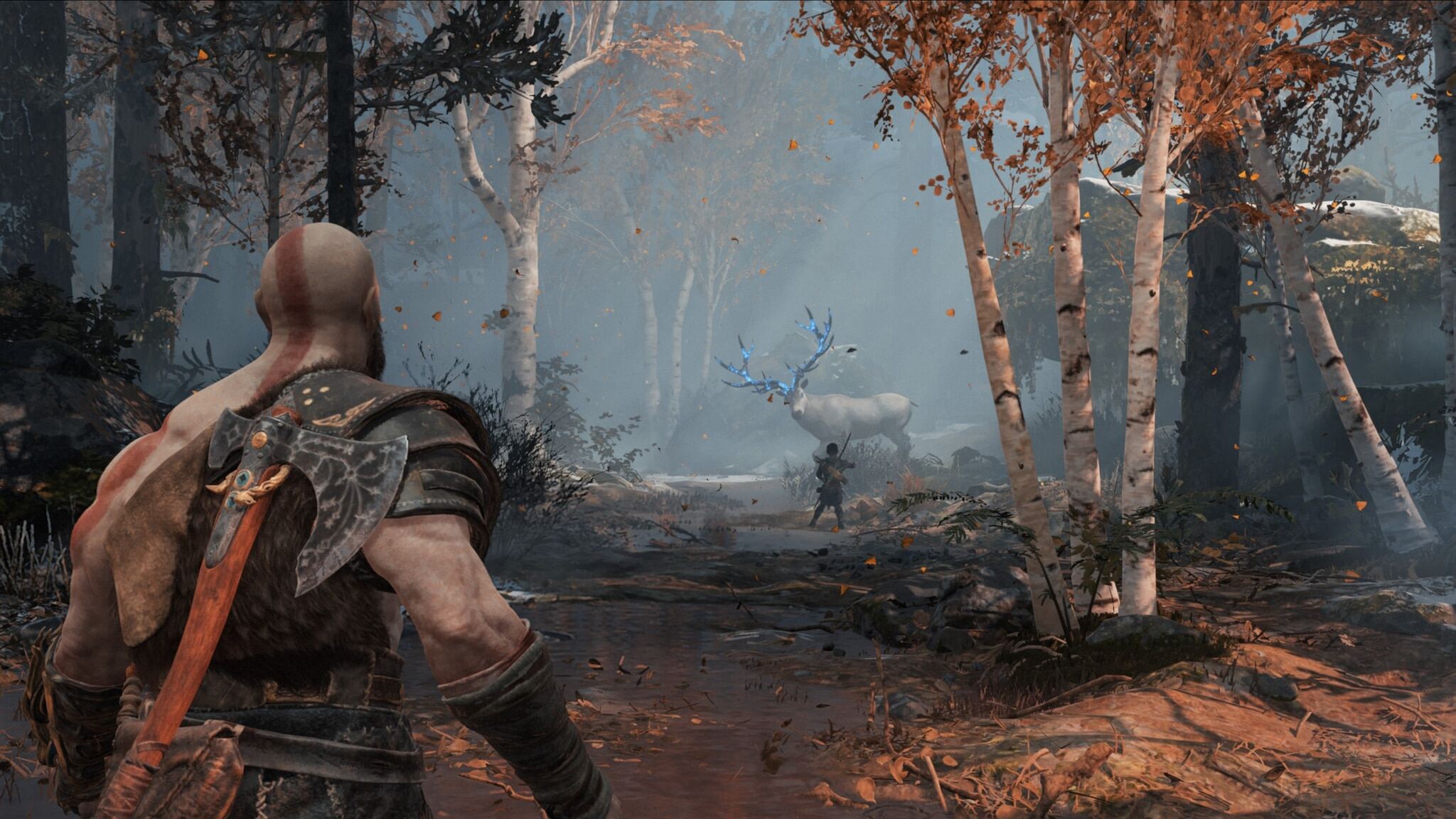 Kratos and Atreus make for a robust duo in both God of War games | Image Source: Steam