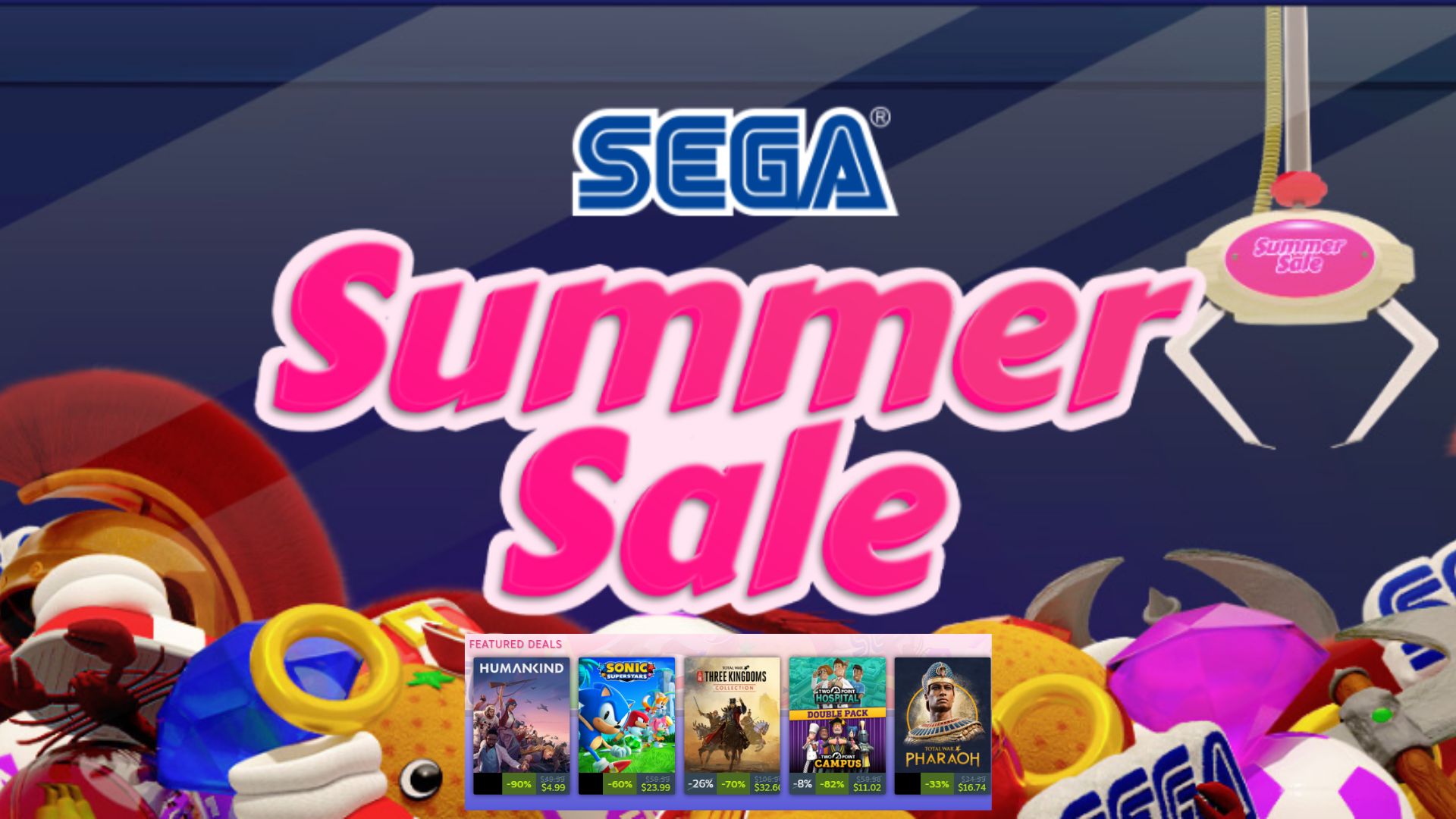 The Sega Summer Sale On Steam Has Put On Some Wild Discounts