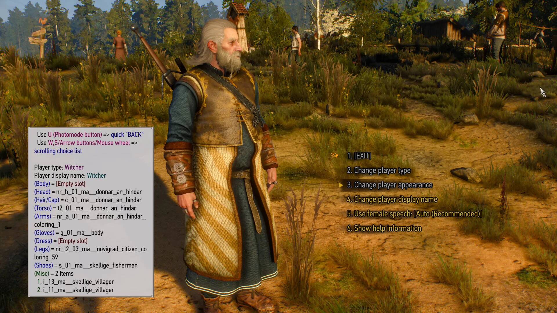 This New Witcher 3 Mod Lets You Play As A Fully Customizable Character ...